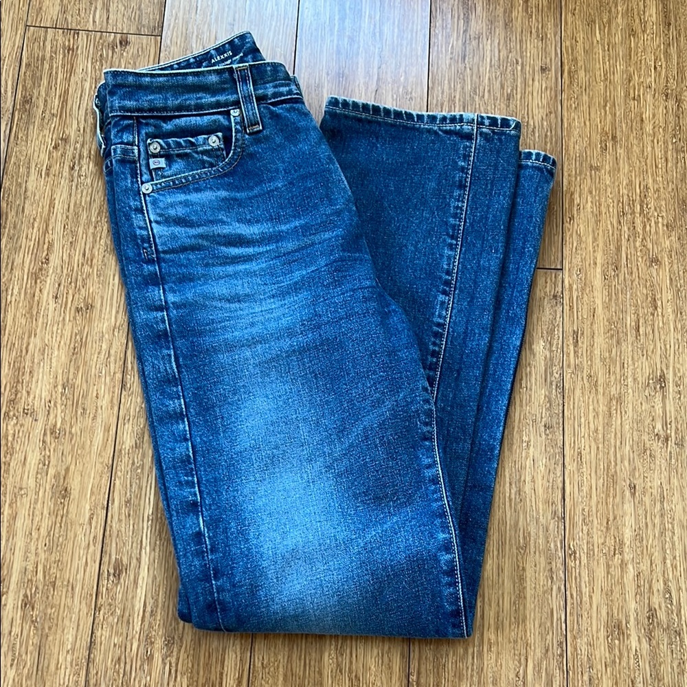 AG Adriano Goldschmied Denim Jeans High Waist Straight Leg